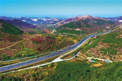 最美高速济泰高速正式通车运营